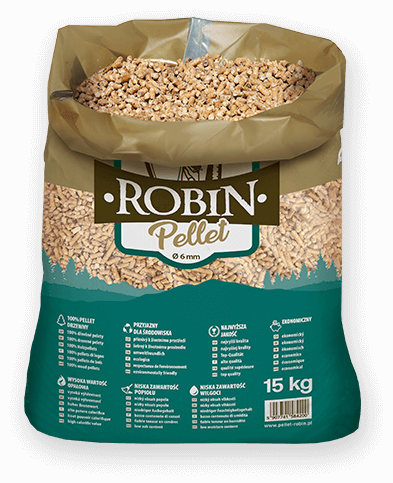 worek pelletu opałowego Robin do kupienia w Radymnie lub sklepie internetowym